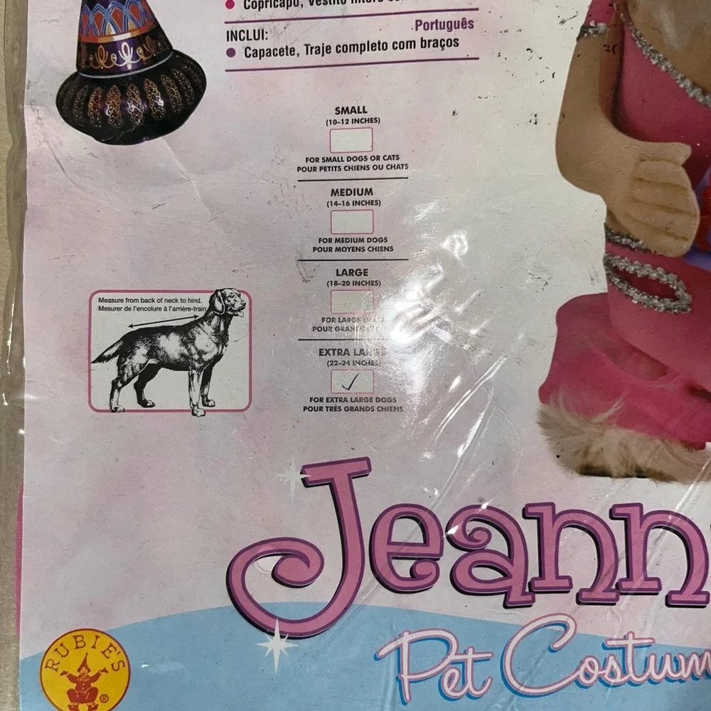 HOST PICK - NWT I Dream of Jeannie Pet Costume